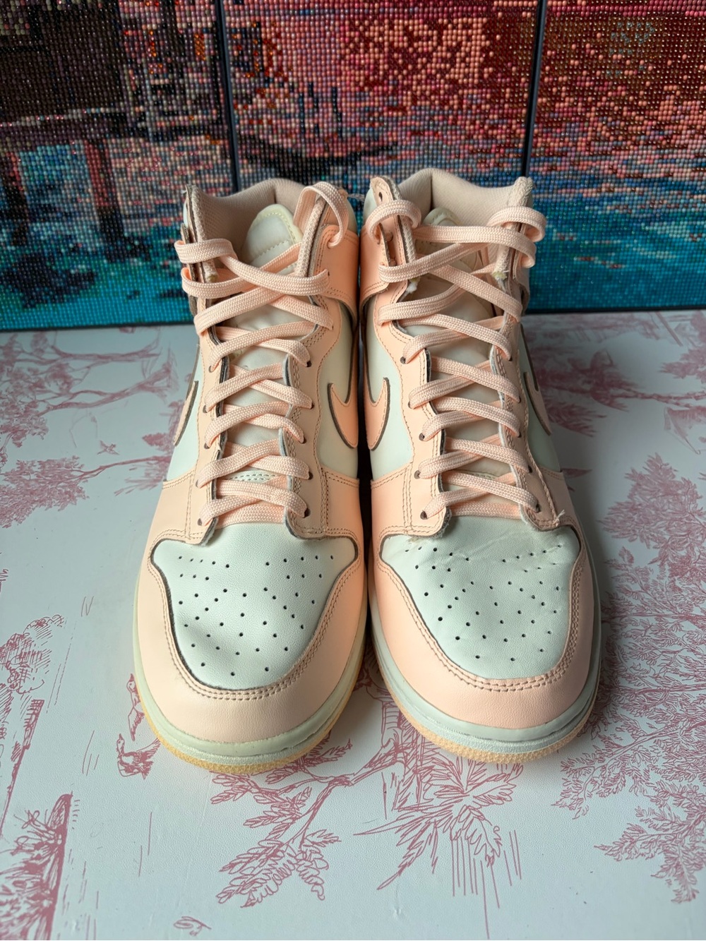 Nike Dunk High Sail Crimson Tint Women’s 9.5 DD1869-104